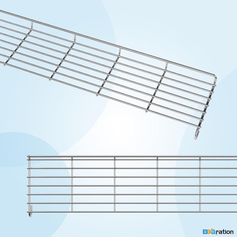 BBQration 66044 Warming Rack for Weber Genesis II 300 Grill Parts Genesis ii E-310 ii E-315 ii E-330, Grill Warming Rack for Weber Genesis 2 Grill Parts Warming Rack for Weber 66044 - Image 5